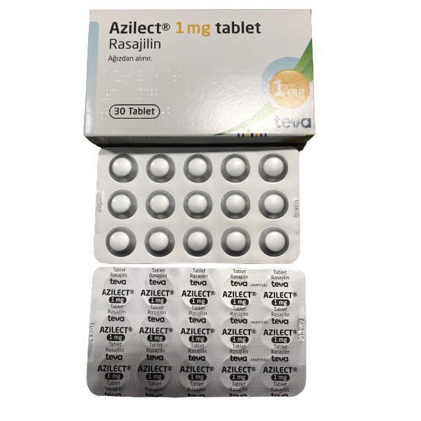 Azilect 1mg (Rasagiline) Teva (H/30V)TNK NEW