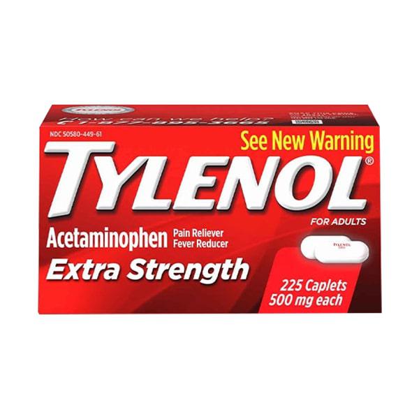 Tylenol Extra Strength (Acetaminophen) 500mg (C/225v)