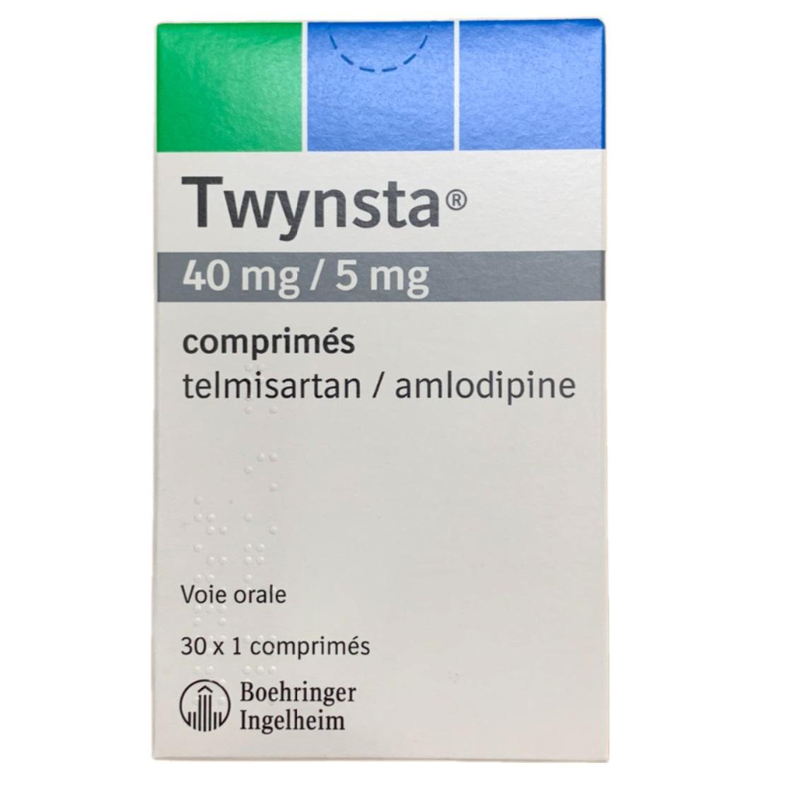 Twynsta 40/5  (Telmisartan, Amlodipine) Boehringer Ingelheim France (H/30v)