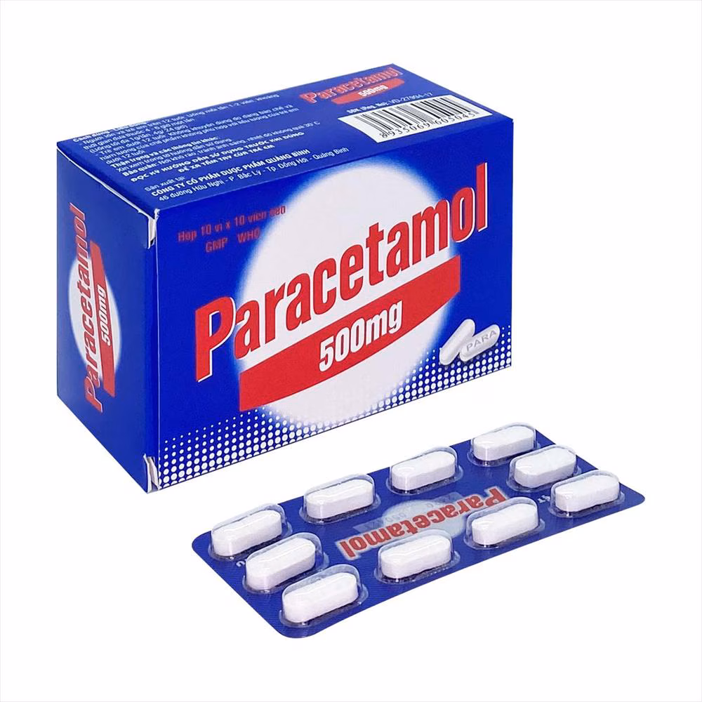 Paracetamol 500mg Quapharco (H/100v)