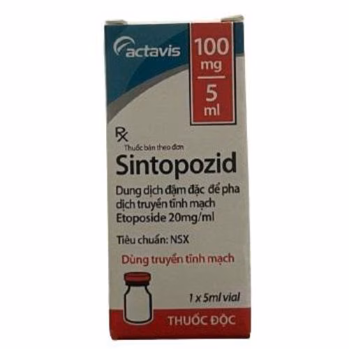 Sintopozid 100mg/5ml (Etoposide) Actavis (H/Lo) 