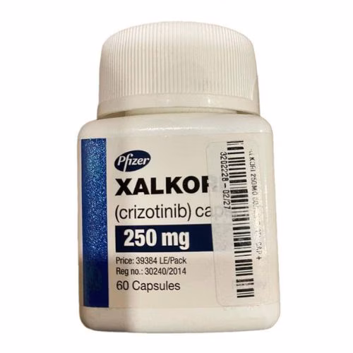 Xalkori 250mg (Crizotinib capsules) Pfizer Egypt (H/60 V)