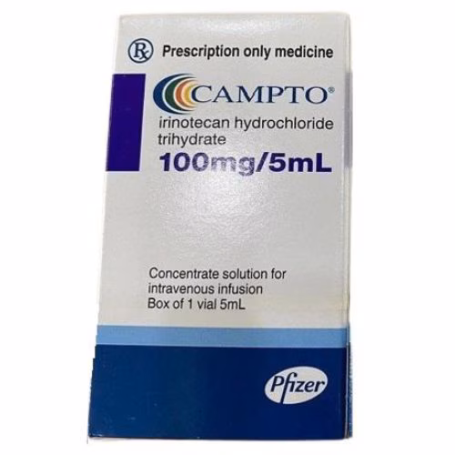 Campto 100mg/5ml (Irinotecan) Pfizer (H/Lọ 5ml)