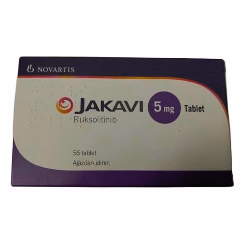 JAKAVI 5mg (Ruxolitinib) NOVARTIS Turkey (H/56V)