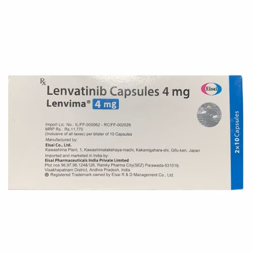 Lenvima 4mg (Lenvatinib) Eisai IP (H/20V) 