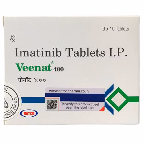 Veenat 400mg (Imatinib) Natco IP (H/30v)