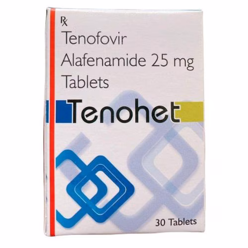 Tenohet 25mg (Tenofovir Alafenamide) Heet IP (Lo/30V) 