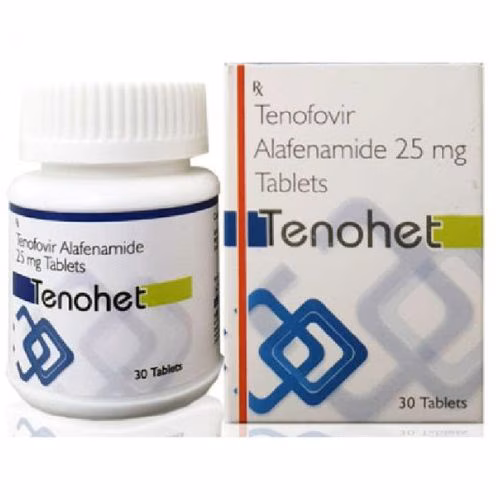Tenohet 25mg (Tenofovir Alafenamide) Heet IP (Lo/30V) 