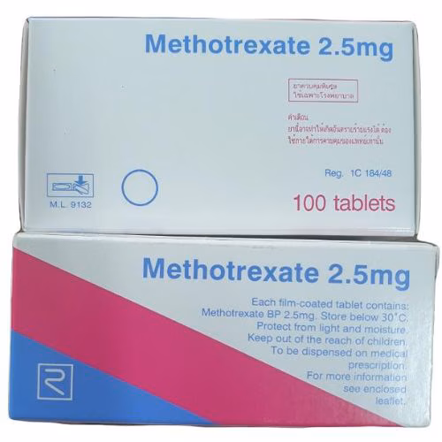 Methotrexate 2.5mg Remedica Thailand (H/100v)
