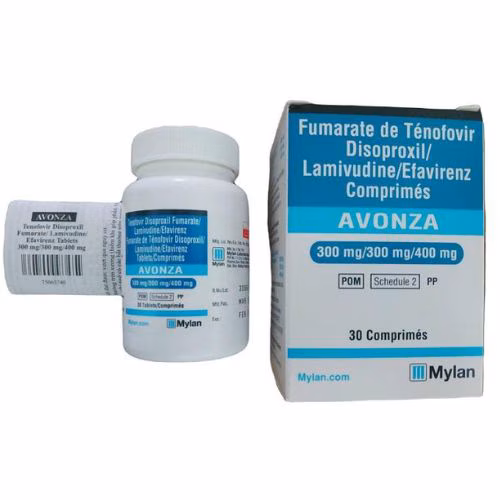 AVONZA (Lamivudin, Efavirenz, Tenofovir) Mylan IP (H/30 V)