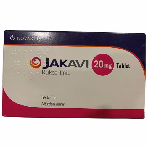 JAKAVI 20mg (Ruxolitinib) NOVARTIS Turkey (H/56V)