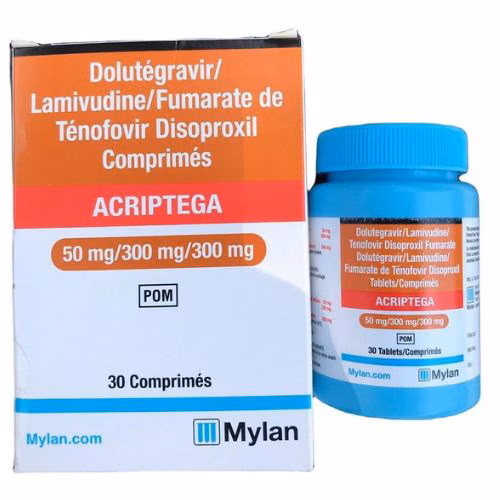 ACRIPTEGA 50MG/300MG/300MG, Mylan (H/30V) CTY