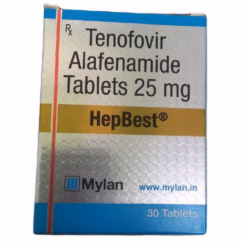 Hepbest 25mg (Tenoforvir Alafenamide) Mylan IP (H/30v) 