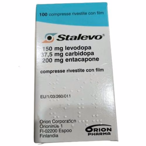 Stalevo 150mg/37.5mg/200mg ORion Italy (H/lo/100v)