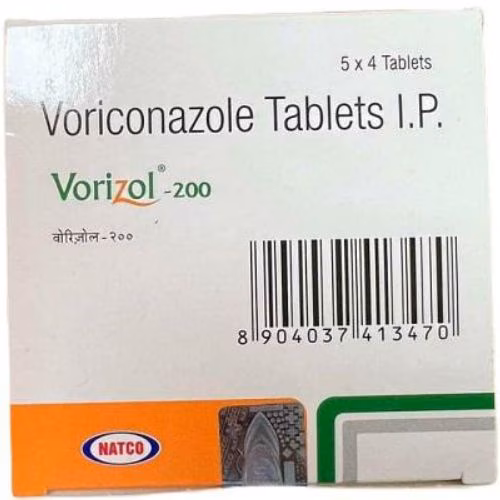 Vorizol 200mg (Voriconazole) Natco IP (H/20V)