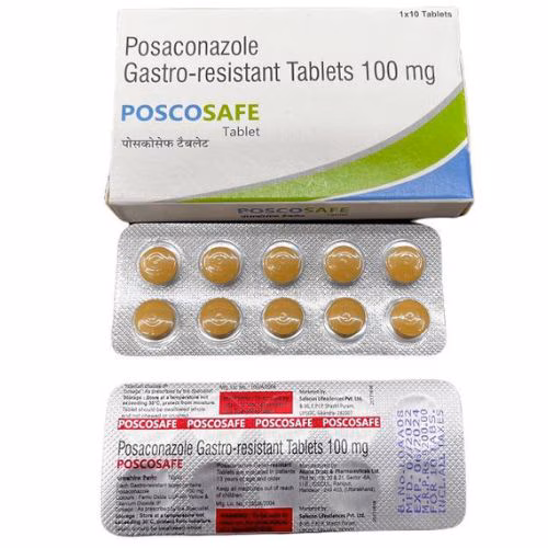 Poscosafe 100mg (Posaconazole) Safecon IP (H/100V)
