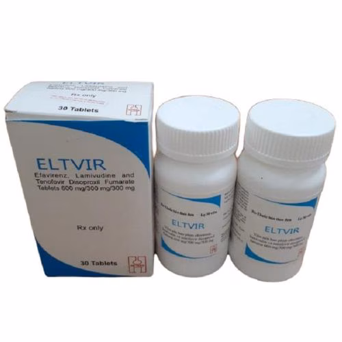 Eltvir (Efavirenz, Lamivudine, Tenofovir Disoproxil Fumarate) Hetero IP (H/30V) 