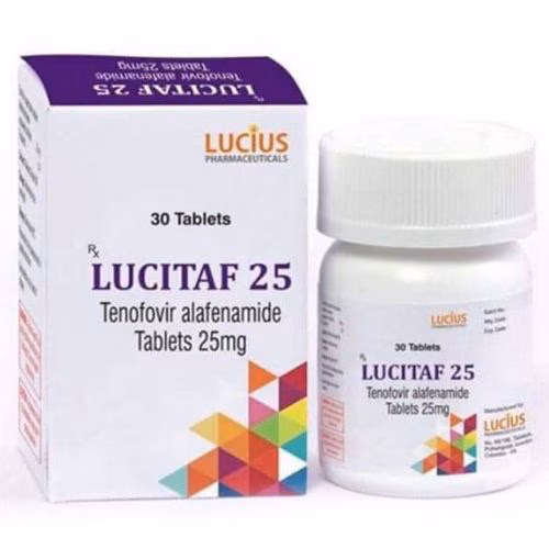 Lucitaf 25mg (Tenofovir Alafenamide) Lucius IP (Lo/30V)