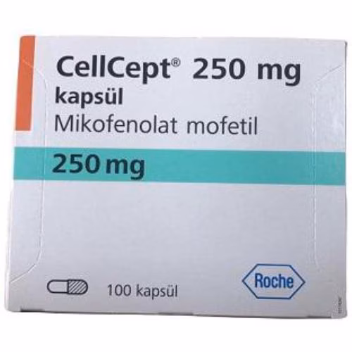 CellCept 250mg (Mikofenolat Mofetil) Roche Turkey (H/100v)
