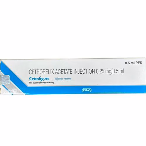 Cetrolix-PFS 0.25mg (Cetrorelix) Intas IP (H/1 ống) 