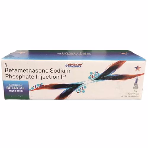 Betastal Injection (Betamethasone)  American Remedies IP (H/100 ong)