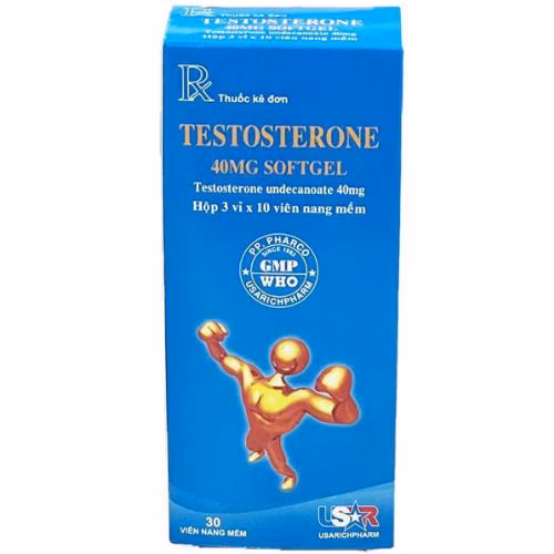 Testosterone 40mg Phong Phú (H/30v)