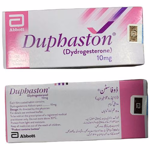 Duphaston 10mg (Dydrogesteron) Abbott  Pakistan (H/20V) 