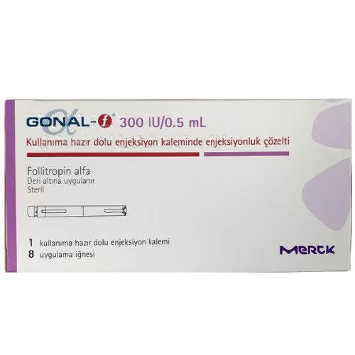 Gonal F 300 IU (Follitropin alfa) Merck Turkey (H/1 But + 8 Kim  tiem)