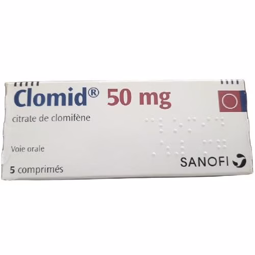 Clomid 50mg (Clomifene)  SANOFI France (H/5V)
