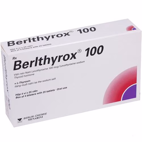 Berlthyrox 100 (Levothyroxin) Menarini (H/100v)