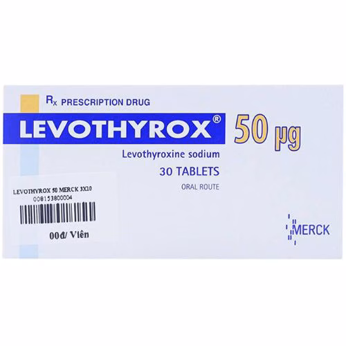 Levothyrox 50 (Levothyroxin) Merck (H/30v)