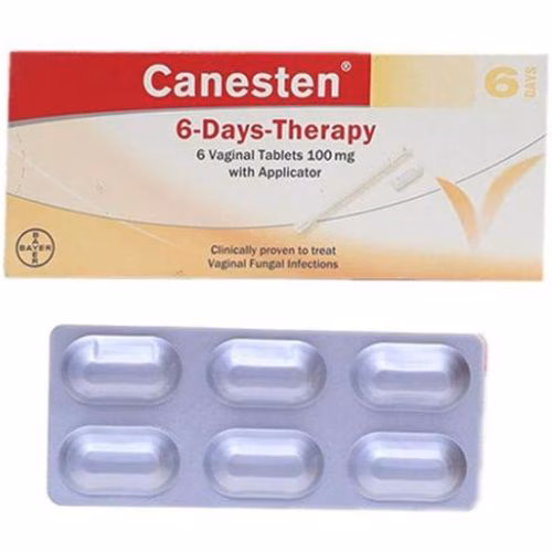Canesten 6 Day Therapy (Clotrimazol) 100mg Bayer (H/6v)