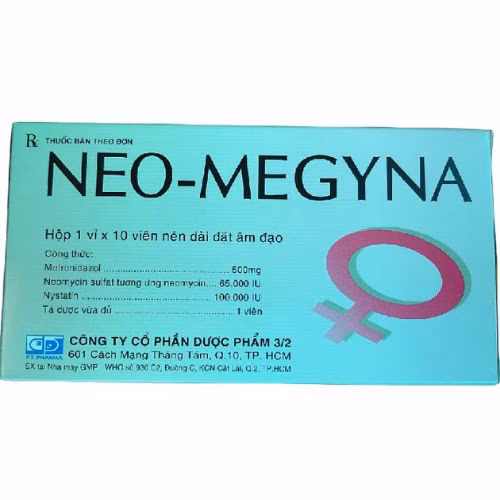 Neo-Megyna (Metronidazole, Neomycin, Nystatin) DP 3/2 (H/10v)