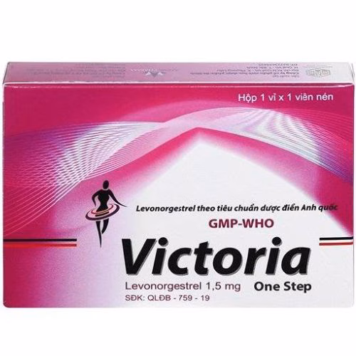 Victoria (Levonorgestrel) 1.5mg Ba Đình (Lốc/10H/1v)