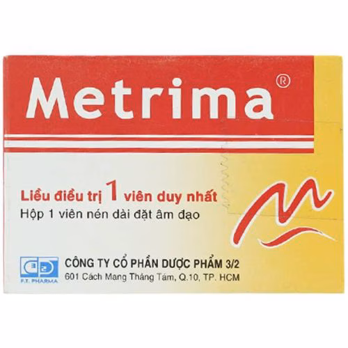 Metrima (Clotrimazol) 500mg DP 3/2 (Lốc/10h/1v)
