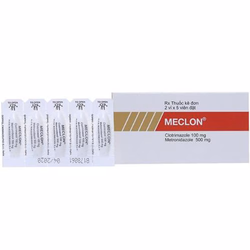 Viên Đặt Meclon (Clotrimazol, Metronidazole) Doppel (H/10v)