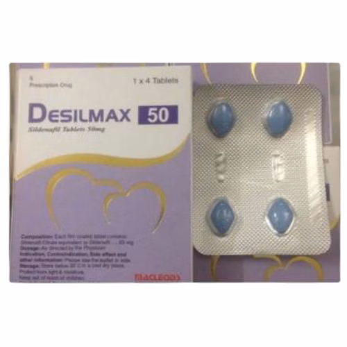 Desilmax (Sildenafil) 50mg Macleods (H/4v)