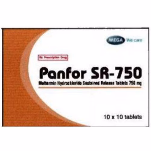 Panfor Sr-750 (Metformin) Inventia (H/100v)