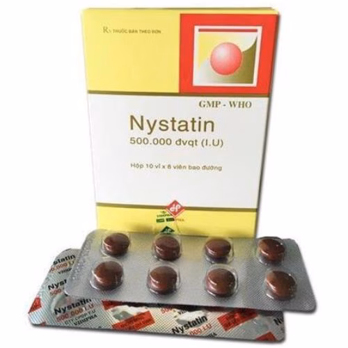 Nystatin 500.000 IU Vidipha (H/80v) (Lớn)