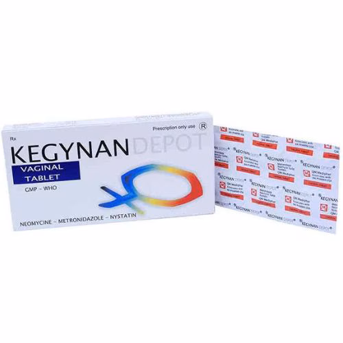 Kegynandepot (MetronidazoI, Neomycin, Nystatin) Quang Minh (Lốc/10h/10v)