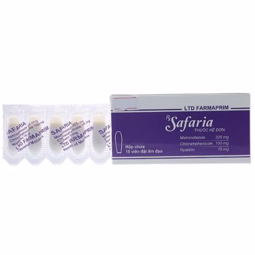 Safaria (Chloramphenicol, Metronidazole, Nystatin) Farmaprim (H/10v)