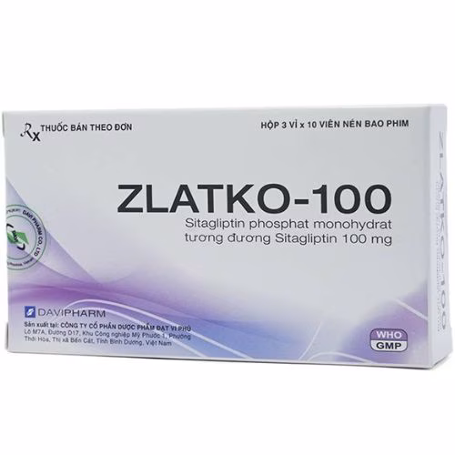 Zlatko-100 (Sitagliptin) Davipharm (H/30v)