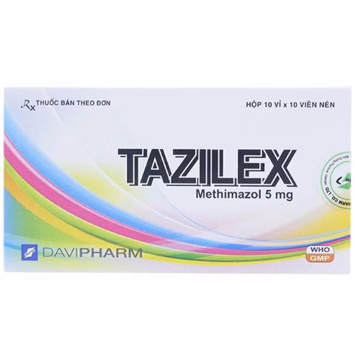 Tazilex (Methimazol) 5mg Davipharm (H/100v)