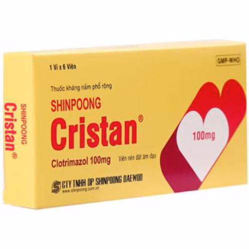 Cristan (Clotrimazol) 100mg Shinpoong (H/6v)