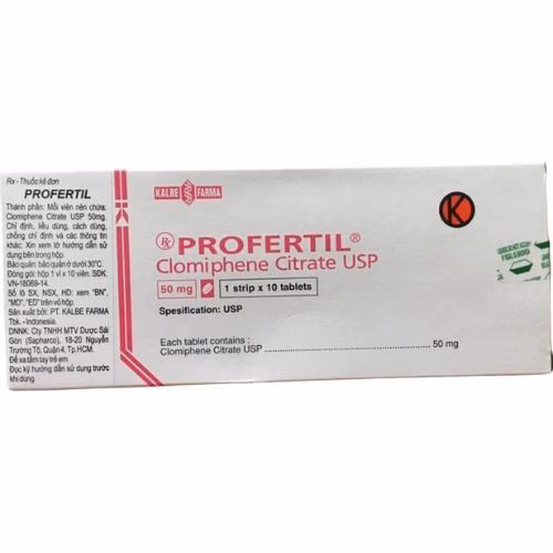 Profertil 50mg (Clomifene) Kalbe Indonesia (H/10V)