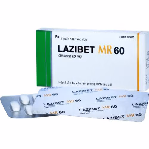 Lazibet MR 60 (Gliclazid) Bidiphar (H/30v)