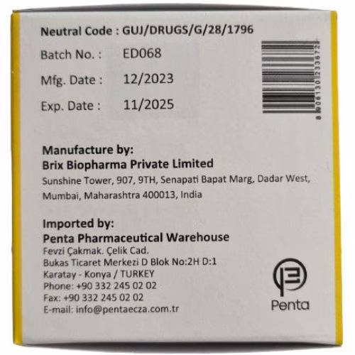 Ketoxyrin (Alpha Ketoanalogues) Brix Biopharma IP (H/100 V) 