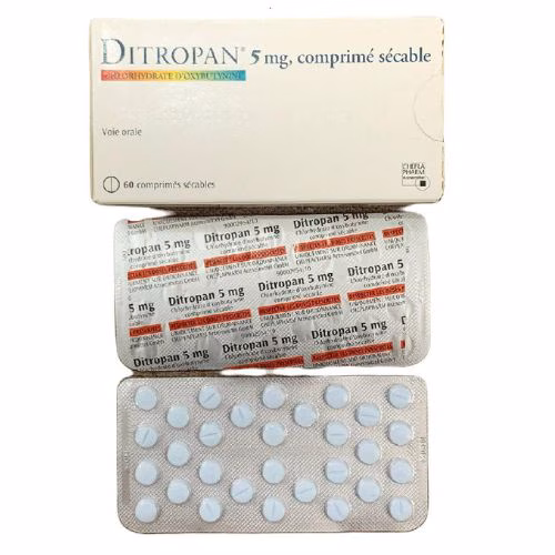 Ditropan 5mg (Chlorhydrate D'Oxybutynine) Chepla Pharm (H/60v)