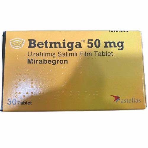 Betmiga 50mg (Mirabegron) Astellas  Turkey (H/30V)