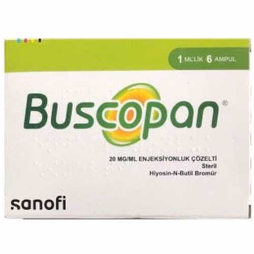 Buscopan 20mg/ml Sanofi  Turkey (H/6 Ống/1ml) 